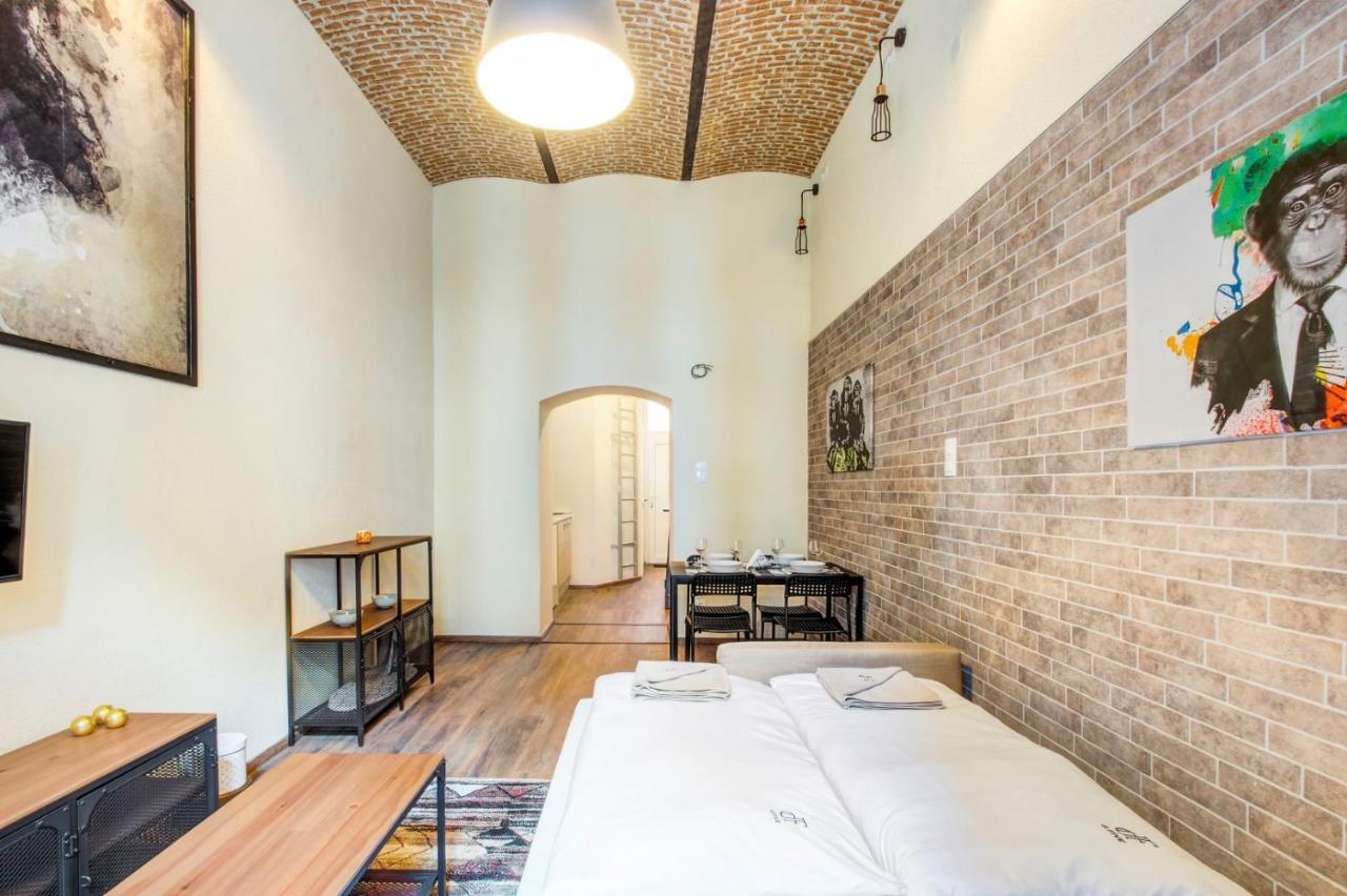 Ferienwohnung d.Five Jewish Quarter Loft Budapest Exterior foto
