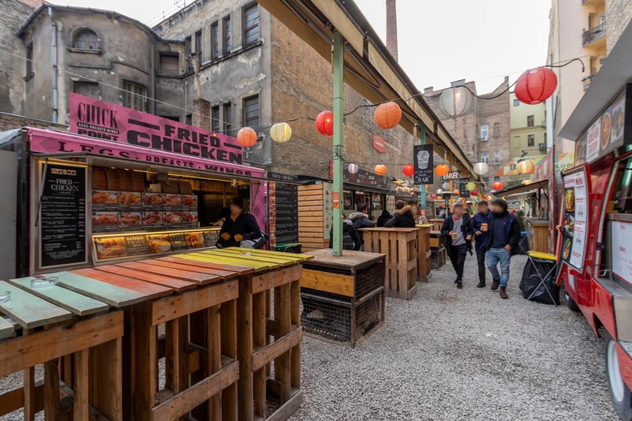 Ferienwohnung d.Five Jewish Quarter Loft Budapest Exterior foto