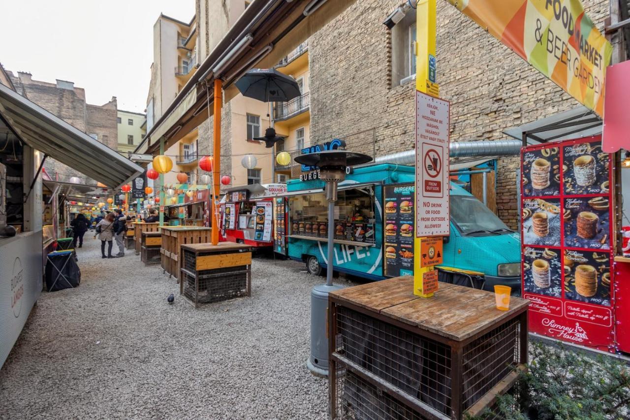 Ferienwohnung d.Five Jewish Quarter Loft Budapest Exterior foto