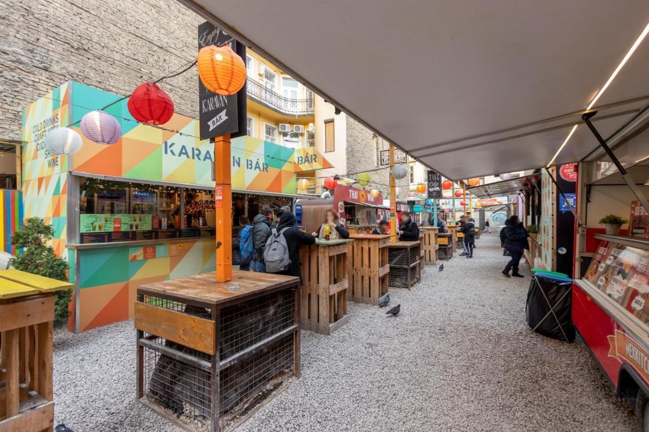 Ferienwohnung d.Five Jewish Quarter Loft Budapest Exterior foto